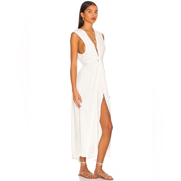 LSPACE - Size S - Down The Line Cover-Up Dress (Light Brown) - Picture 4 of 4